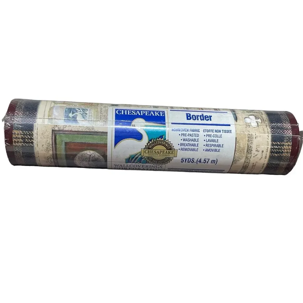 Chesapeake Wallcoverings Golf Theme Wallpaper Border 10‎ Yards FAM65151B
